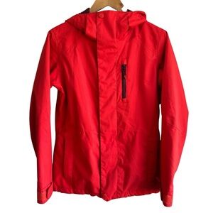 Burton DryRide Winter Jacket Womens S Red Waterproof Windproof Full Zip VGUC